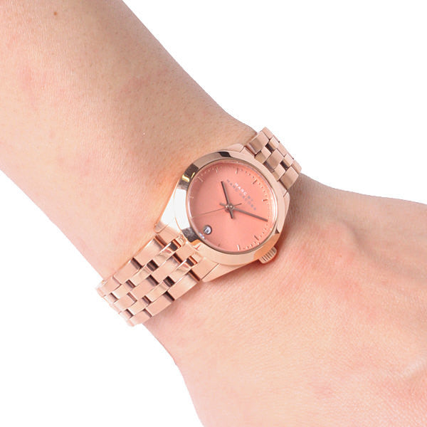 Marc Jacobs Peeker Pink Dial Rose Gold Stainless Steel Strap Watch for Women - MBM3377 Buy Now By Marc Jacobs