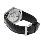 Gucci G Timeless Automatic Silver Dial Black Leather Strap Unisex Watch - YA126468 Buy Now By Gucci
