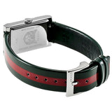 Gucci G Frame Quartz Green & Red Mother of Pearl Dial Multicolor Leather Strap Watch For Women - YA147408 Buy Now By Gucci