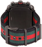 Gucci Coupe Chronograph Quartz Black Two Tone NATO Strap Watch For Men - YA131202 Buy Now By Gucci