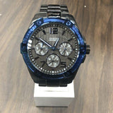 Guess Flagship Multifunction Chronograph Grey Dial Grey Steel Strap Watch for Men - W0601G1 Buy Now By Guess