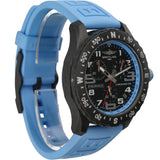 Breitling Endurance Pro Black Dial Light Blue Rubber Strap Watch for Men - X82310281B1S1 Buy Now By Breitling