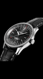 Breitling Navitimer Automatic 38mm Black Dial Black Leather Strap Mens Watch - A17325241B1P1 Buy Now By Breitling