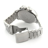 Diesel Mega Chief Chronograph Blue Dial Silver Steel Strap Watch For Men - DZ4465 Buy Now By Diesel