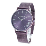 Coach Perry Purple Dial Purple Mesh Bracelet Watch for Women - 14503484 Buy Now By Coach
