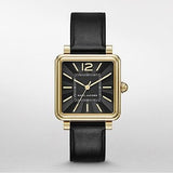 Marc Jacobs Vic Black Dial Black Leather Strap Watch for Women - MJ1522 Buy Now By Marc Jacobs