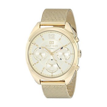 Tommy Hilfiger Mia Gold Dial Gold Mesh Bracelet Watch for Women - 1781488 Buy Now By Tommy Hilfiger