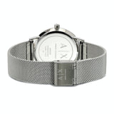 Armani Exchange Lola Analog Silver Dial Silver Mesh Strap Watch For Women - AX5535 Buy Now By Armani Exchange