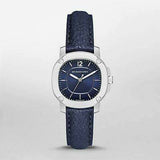 Burberry The Britain Blue Dial Blue Leather Strap Watch for Women - BBY1716 Buy Now By Burberry