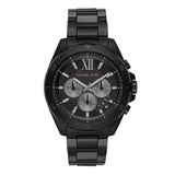 Michael Kors Brecken Chronograph Black Dial Black Steel Strap Watch For Men - MK8858 Buy Now By Michael Kors