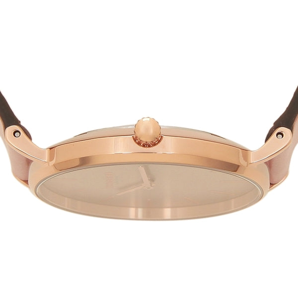 Coach Delancey Gold Dial Pink Leather Strap Watch for Women - 14503332 Buy Now By Coach