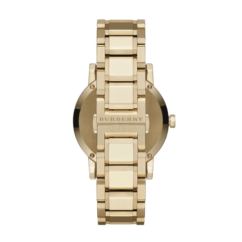 Burberry The City Gold Dial Gold Steel Strap Watch for Women - BU9033 Buy Now By Burberry
