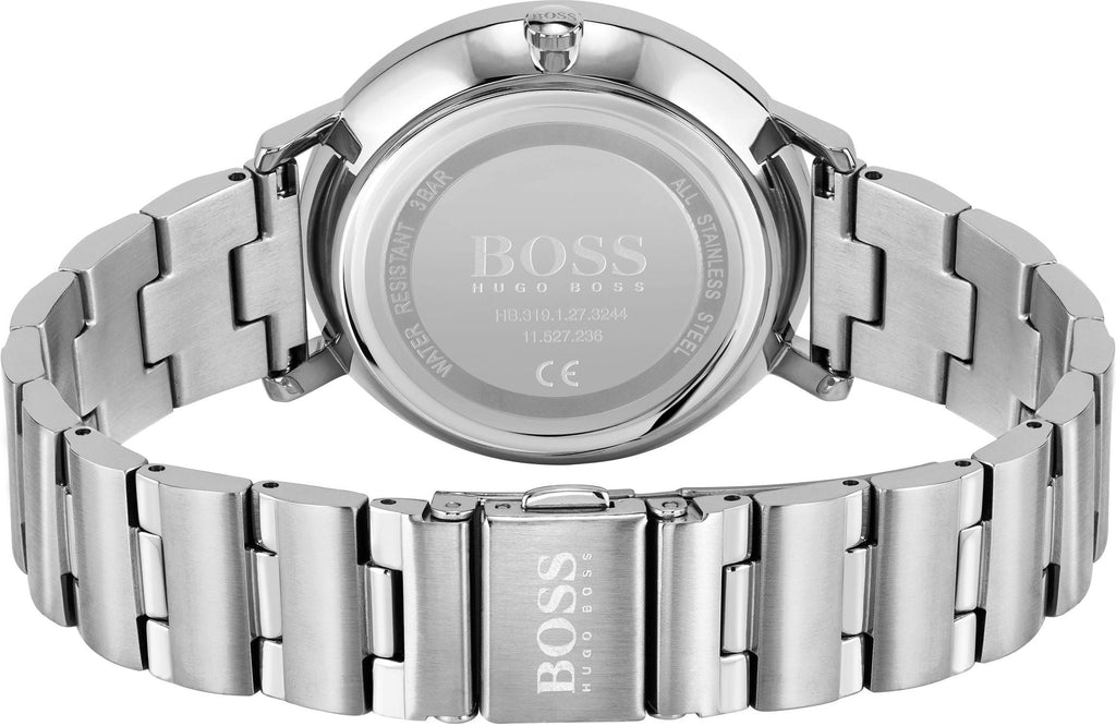 Hugo Boss Prima Silver Dial Silver Steel Strap Watch for Women - 1502570 Buy Now By Hugo Boss