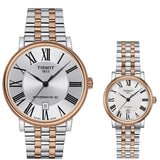 Tissot Carson Premium Powermatic 80 Silver Dial Two Tone Steel Strap Watch For Men - T122.407.22.033.00 Buy Now By Tissot