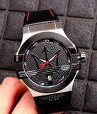 Maserati Potenza Black Dial Black Leather Strap Watch For Men - R8851108001 Buy Now By Maserati