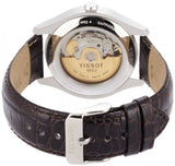 Tissot T Classic T One Automatic Silver Dial Brown Leather Strap Watch For Men - T038.430.16.037.00 Buy Now By Tissot