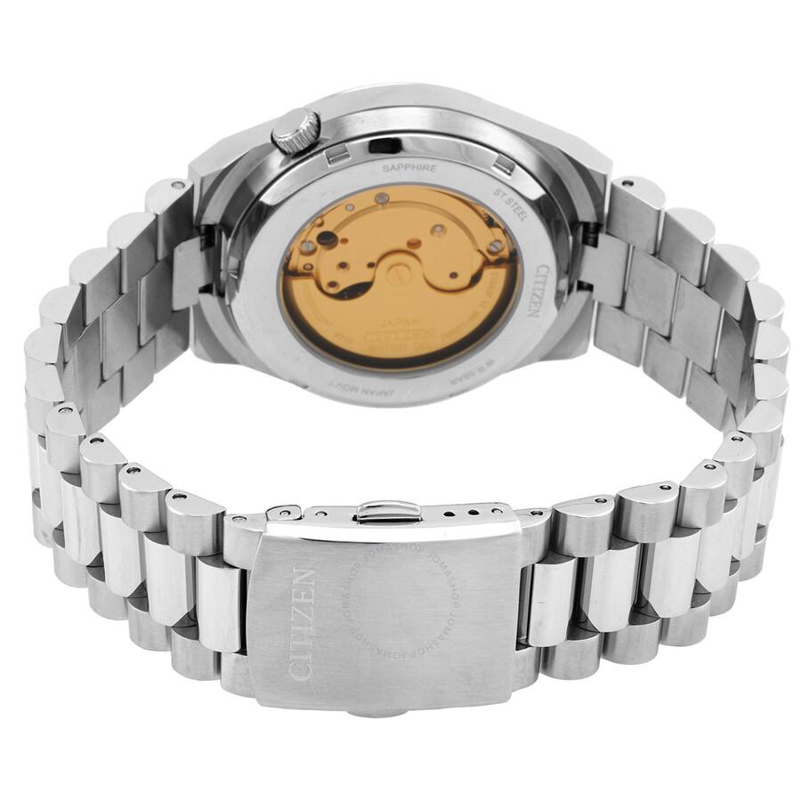 Citizen Tsuyosa Automatic Black Dial Silver Steel Strap Watch For Men - NJ0150-81E Buy Now By Citizen