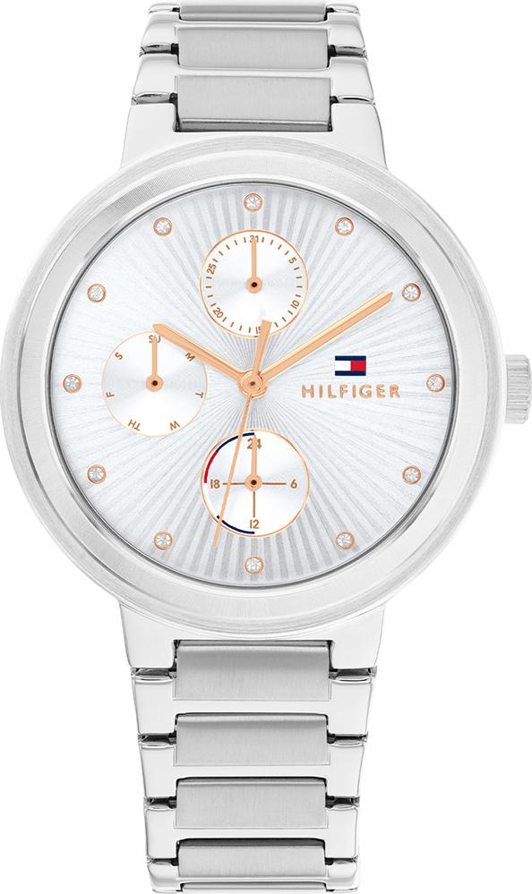 Tommy Hilfiger Joy Chronograph Silver Dial Silver Steel Strap Watch For Women - 1782532 Buy Now By Tommy Hilfiger