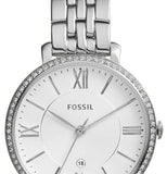 Fossil Jacqueline White Dial Silver Steel Strap Watch for Women - ES3631 Buy Now By Fossil