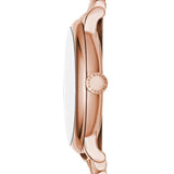 Marc Jacobs Baker Dexter White Dial Rose Gold Steel Strap Watch for Women - MBM3443 Buy Now By Marc Jacobs