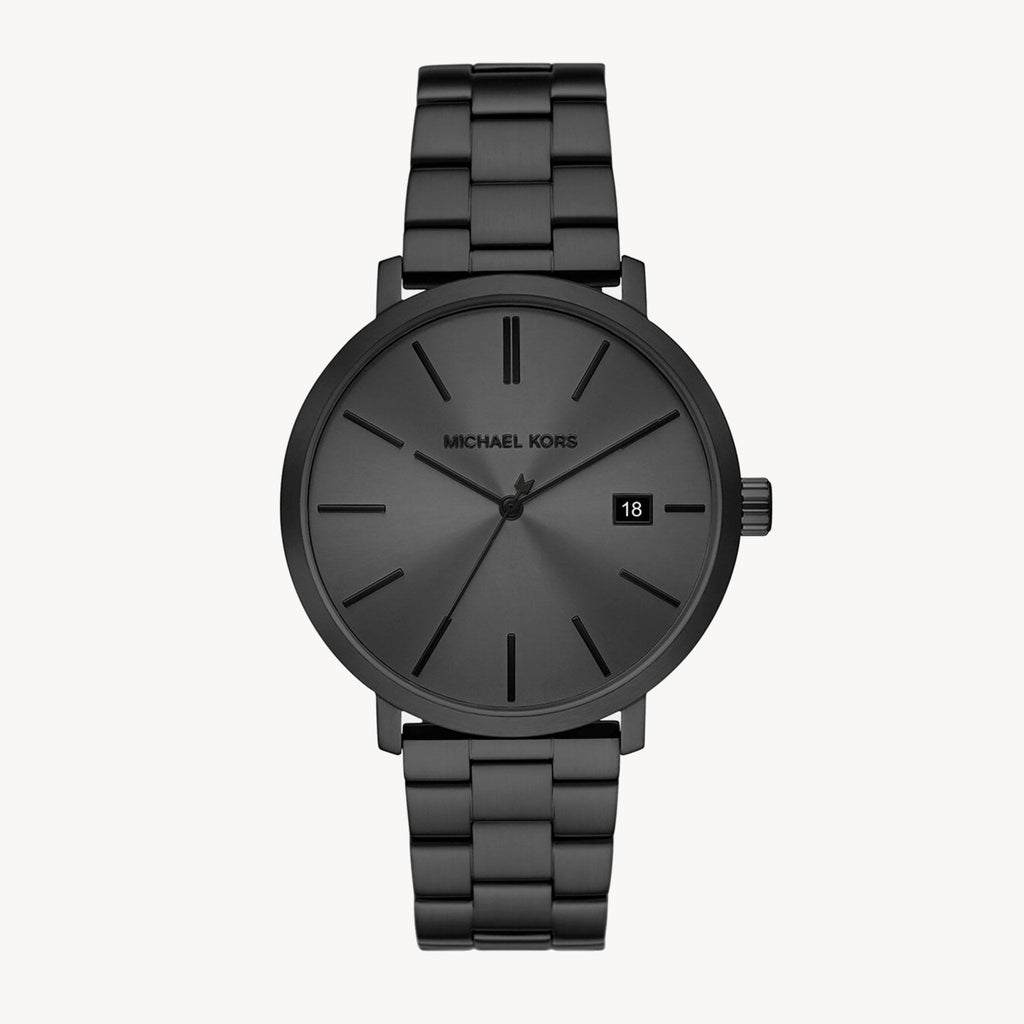 Michael Kors Blake Three-Hand Black Dial Black Steel Strap Watch for Men - MK9135 Buy Now By Michael Kors