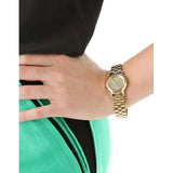 Marc Jacobs Marci Gold Dial Gold Steel Strap Watch for Women - MBM3174 Buy Now By Marc Jacobs
