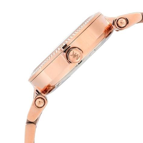 Michael Kors Parker White Dial Rose Gold Steel Strap Watch for Women - MK5616 Buy Now By Michael Kors
