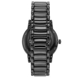 Emporio Armani Meccanico Automatic Grey Dial Grey Steel Strap Watch For Men - AR60029 Buy Now By Emporio Armani