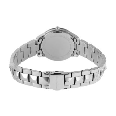 Michael Kors Runway Mercer Quartz Mother of Pearl Blue Dial Silver Steel Strap Watch For Women - MK6857 Buy Now By Michael Kors