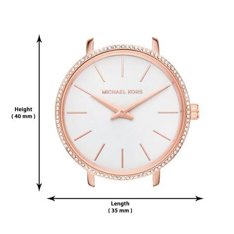 Michael Kors Pyper Quartz Mother of Pearl White Dial Rose Gold Mesh Strap Watch For Women - MK4588 Buy Now By Michael Kors