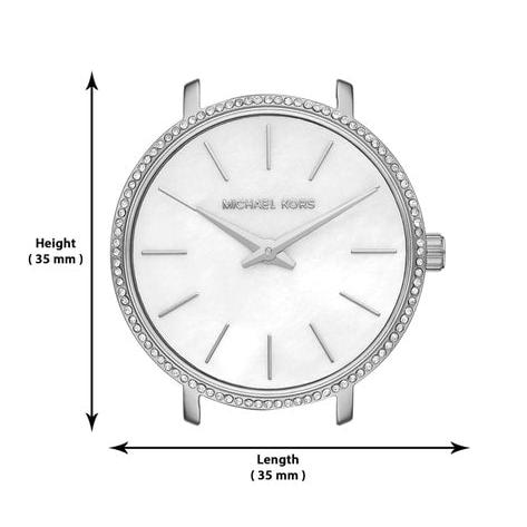 Michael Kors Pyper Quartz Mother of Pearl White Dial Silver Mesh Strap Watch For Women - MK4618 Buy Now By Michael Kors