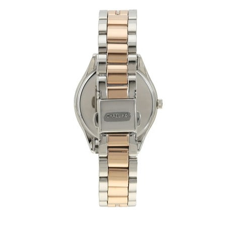 Michael Kors Lauryn Mother of Pearl Dial Two Tone Steel Strap Watch For Women - MK3979 Buy Now By Michael Kors