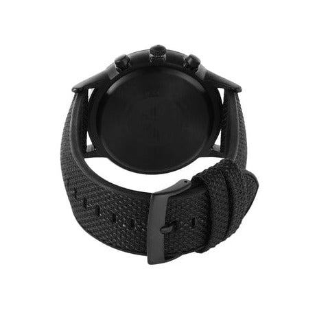 Emporio Armani Renato Chronograph Black Dial Black Nylon Strap Watch For Men - AR11457 Buy Now By Emporio Armani