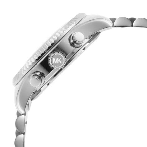 Michael Kors Lexington Chronograph Blue Dial Silver Steel Strap Watch For Women - MK7215 Buy Now By Michael Kors