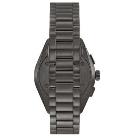 Emporio Armani Chronograph Quartz Blue Dial Grey Steel Strap Watch For Men - AR11481 Buy Now By Emporio Armani