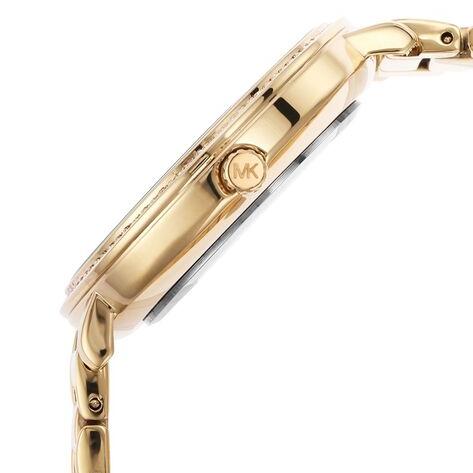 Michael Kors Pyper Three Hand White Dial Gold Steel Strap Watch For Women - MK4666 Buy Now By Michael Kors