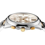 Michael Kors Janelle Chronograph Silver Dial Two Tone Steel Strap Watch For Men - MK8994 Buy Now By Michael Kors
