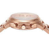 Michael Kors Runway Chronograph Rose Gold Dial Rose Gold Steel Strap Watch For Women - MK7327 Buy Now By Michael Kors