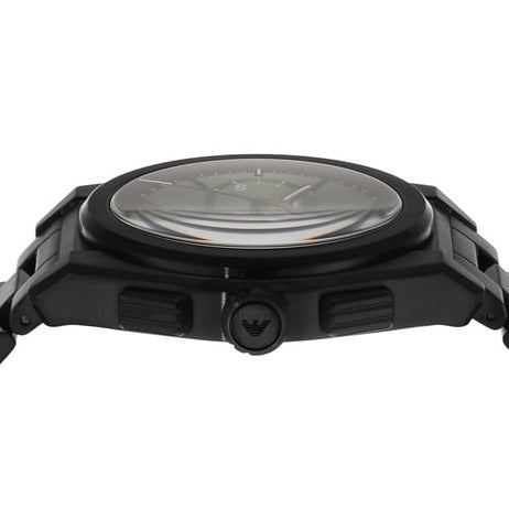 Emporio Armani Analog Chronograph Blue Dial Silver Steel Strap Watch For Men - AR11561 Buy Now By Emporio Armani