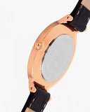 Daniel Wellington Classic Petite York Black Dial Brown Leather Strap Watch For Women - DW00100170 Buy Now By Daniel Wellington