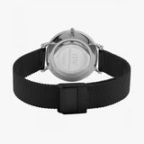 Daniel Wellington Petite Ashfield Black Dial Black Mesh Strap Watch For Women - DW00100246 Buy Now By Daniel Wellington