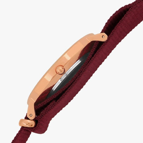 Daniel Wellington Classic Roselyn White Dial Red NATO Strap Watch For Women - DW00100271 Buy Now By Daniel Wellington