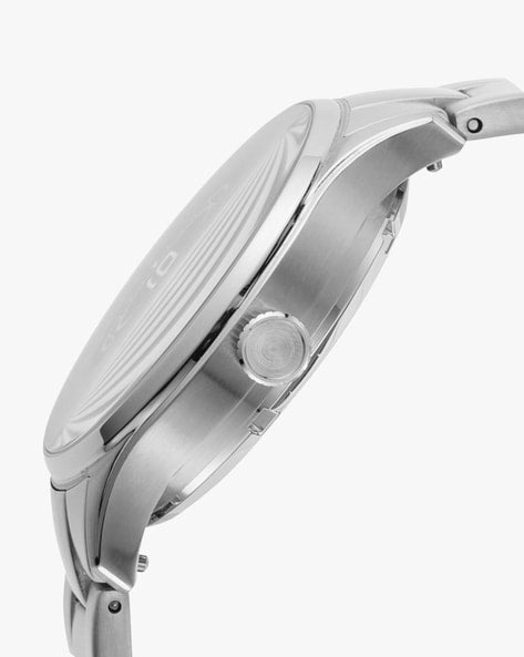 Fossil Forrester Automatic Skeleton Black Dial Silver Steel Strap Watch for Men - ME3180 Buy Now By Fossil