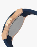 Guess Zena Blue Dial Blue Silicone Strap Watch For Women - W1094L2 Buy Now By Guess