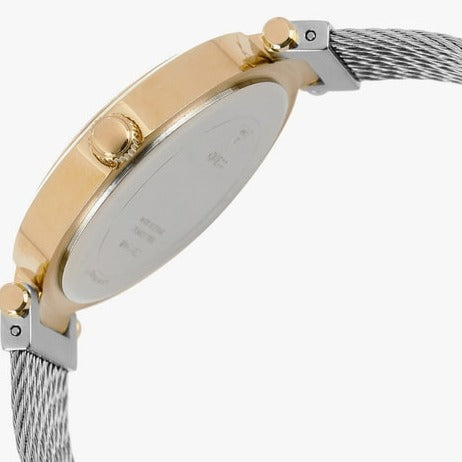 Guess Soho Diamonds Silver Dial Silver Mesh Bracelet Watch for Women - W0638L7 Buy Now By Guess