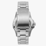 Fossil FB-01 Automatic Skeleton Black Dial Silver Steel Strap Watch for Men - ME3190 Buy Now By Fossil