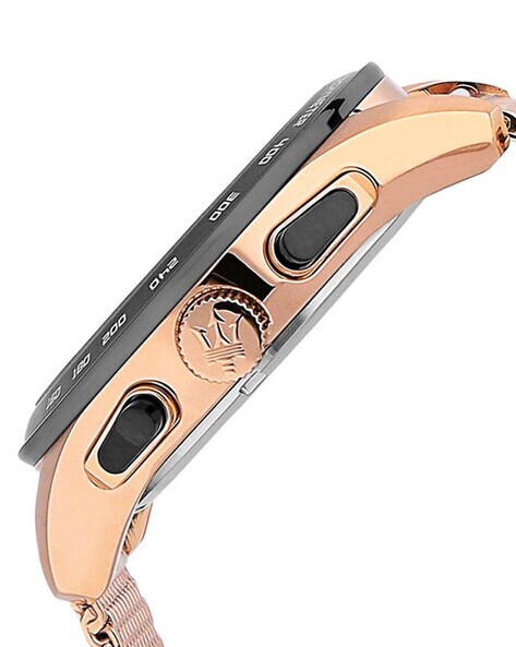 Maserati Traguardo 45mm Chronograph Rose Gold Mesh Strap White Dial Watch For Men - R8873612011 Buy Now By Maserati