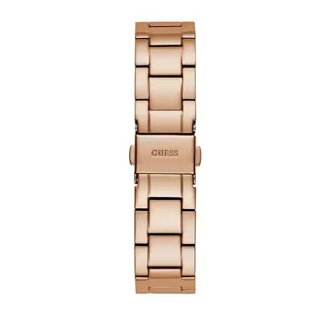 Guess Trend Diamonds Rose Gold Dial Rose Gold Steel Strap Watch for Women - GW0512L3 Buy Now By Guess