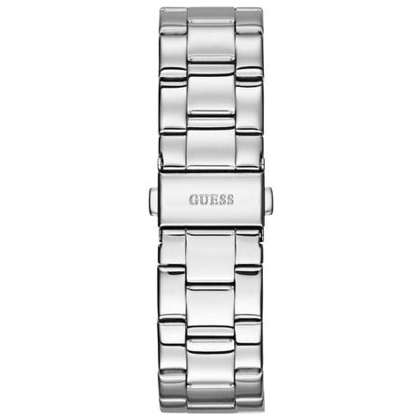 Guess Confetti Diamonds Silver Dial Silver Steel Strap Watch for Women - W0774L7 Buy Now By Guess