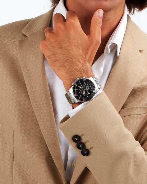 Maserati Competizione Chronograph Black Dial Silver Steel Strap Watch For Men - R8873600003 Buy Now By Maserati